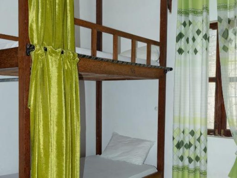 SINGLE BED IN MIXED DOMITORY ROOM